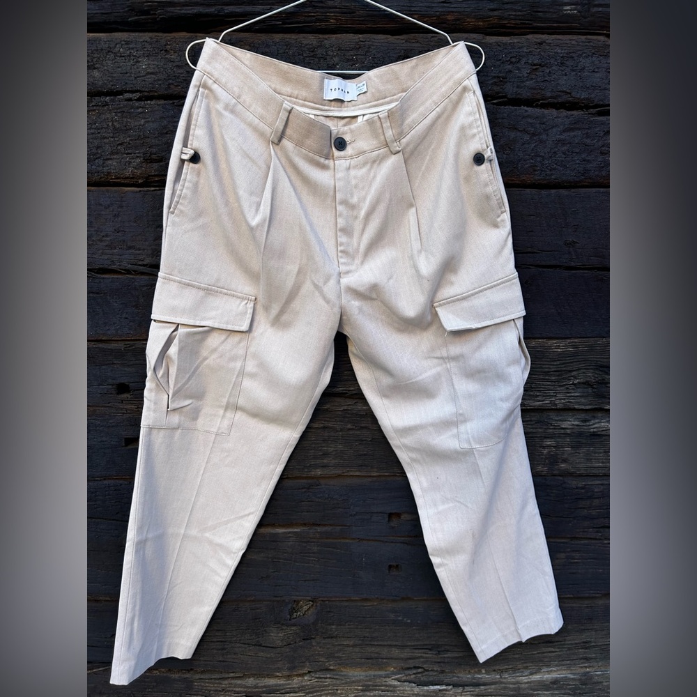 TOPMAN cargo slacks size 32X30